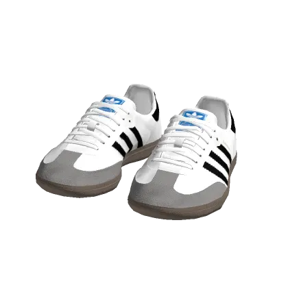 Adidas White Samba OG Shoes